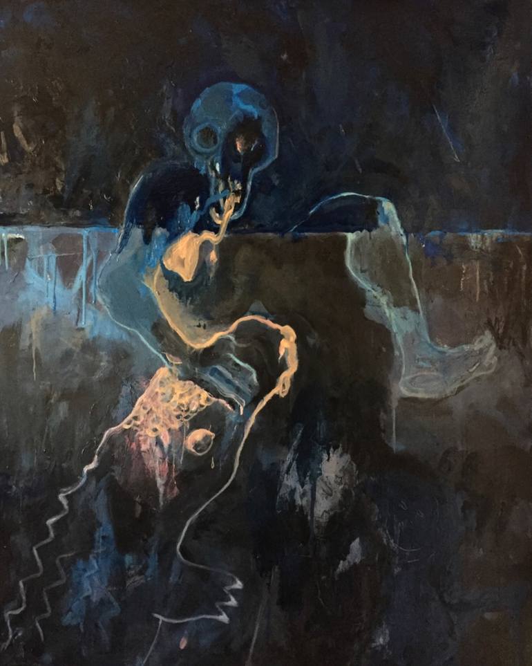 770x963 Saatchi Art Nine Circles Of Hell V Set An Open Course - Nine Circles Of Hell Painting