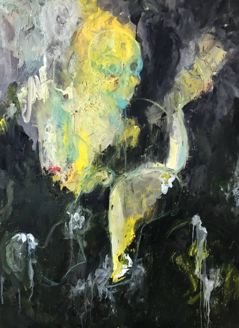 770x1058 Saatchi Art Nine Circles Of Hell Vi Stop And Stick Around, Come - Nine Circles Of Hell Painting