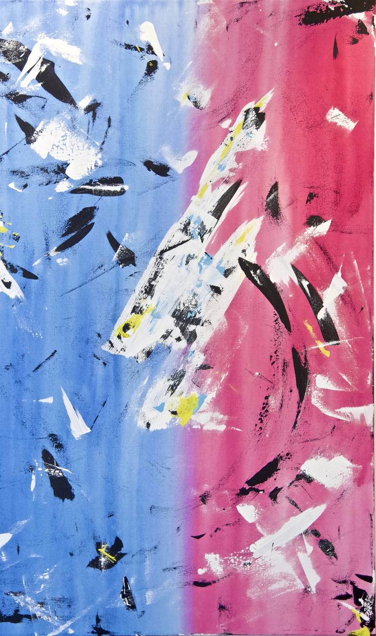 770x1301 Saatchi Art Inner Ninja Painting By Remington Weinger - Ninja Painting