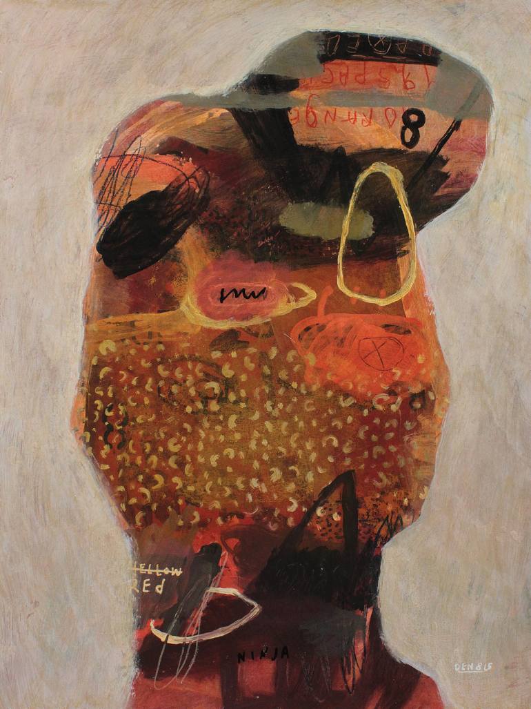 770x1027 Saatchi Art Ninja Painting By Deny Pribadi - Ninja Painting