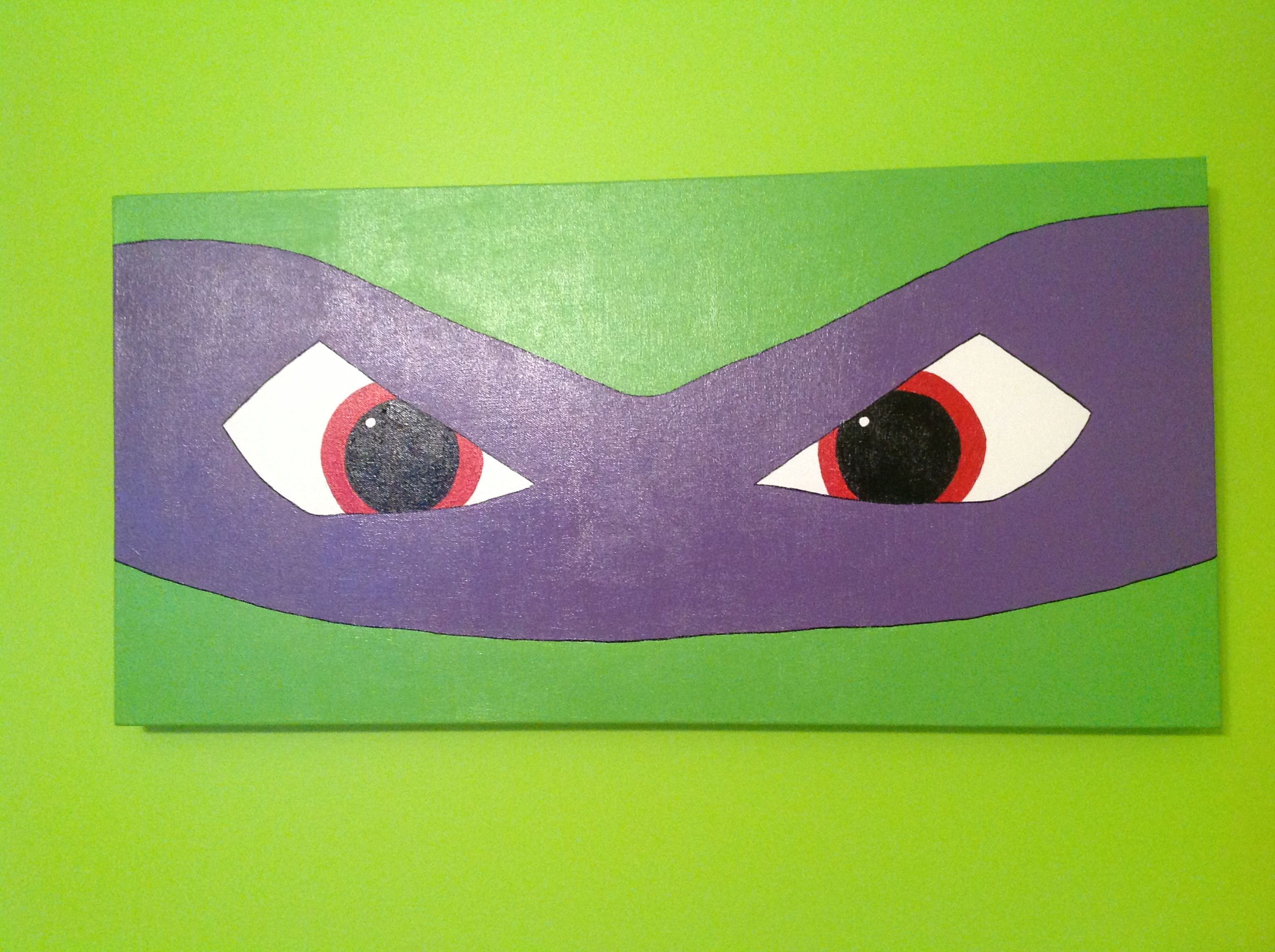 2592x1936 Teenage Mutant Ninja Turtle Donatello - Ninja Turtle Canvas Painting