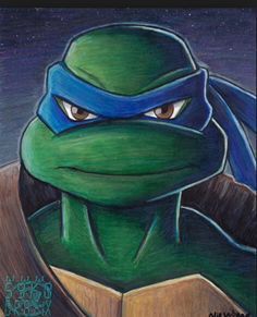 236x291 Ninja Turtle Canvas Painting - Ninja Turtle Canvas Painting
