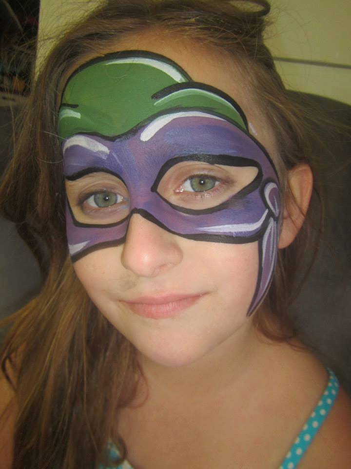 Ninja Turtle Face Painting at Explore collection