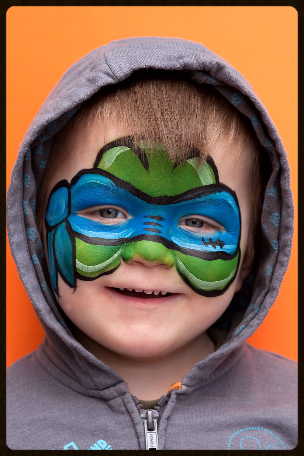 1000x1500 Ninja Turtles Face Paint Design - Ninja Turtle Face Painting