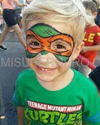 200x251 Face Painter - Ninja Turtle Face Painting