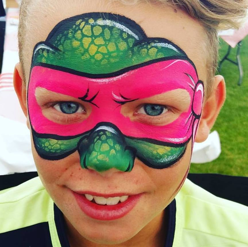 864x863 Face Painting Blog - Ninja Turtle Face Painting