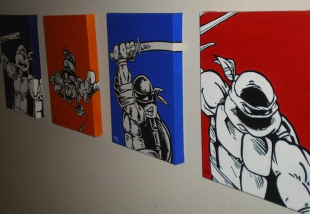 620x428 Teenage Mutant Ninja Turtle Painting Set - Ninja Turtle Painting