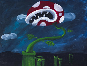 300x230 Nintendo Paintings Fine Art America - Nintendo Painting