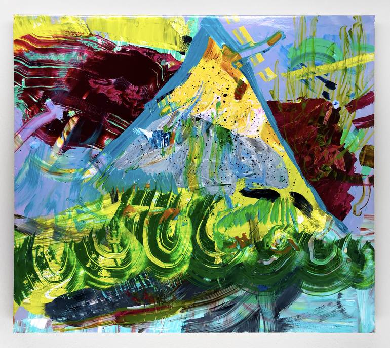 770x688 Saatchi Art Inside Out 760 Bent Nintendo Painting By Benjamin - Nintendo Painting