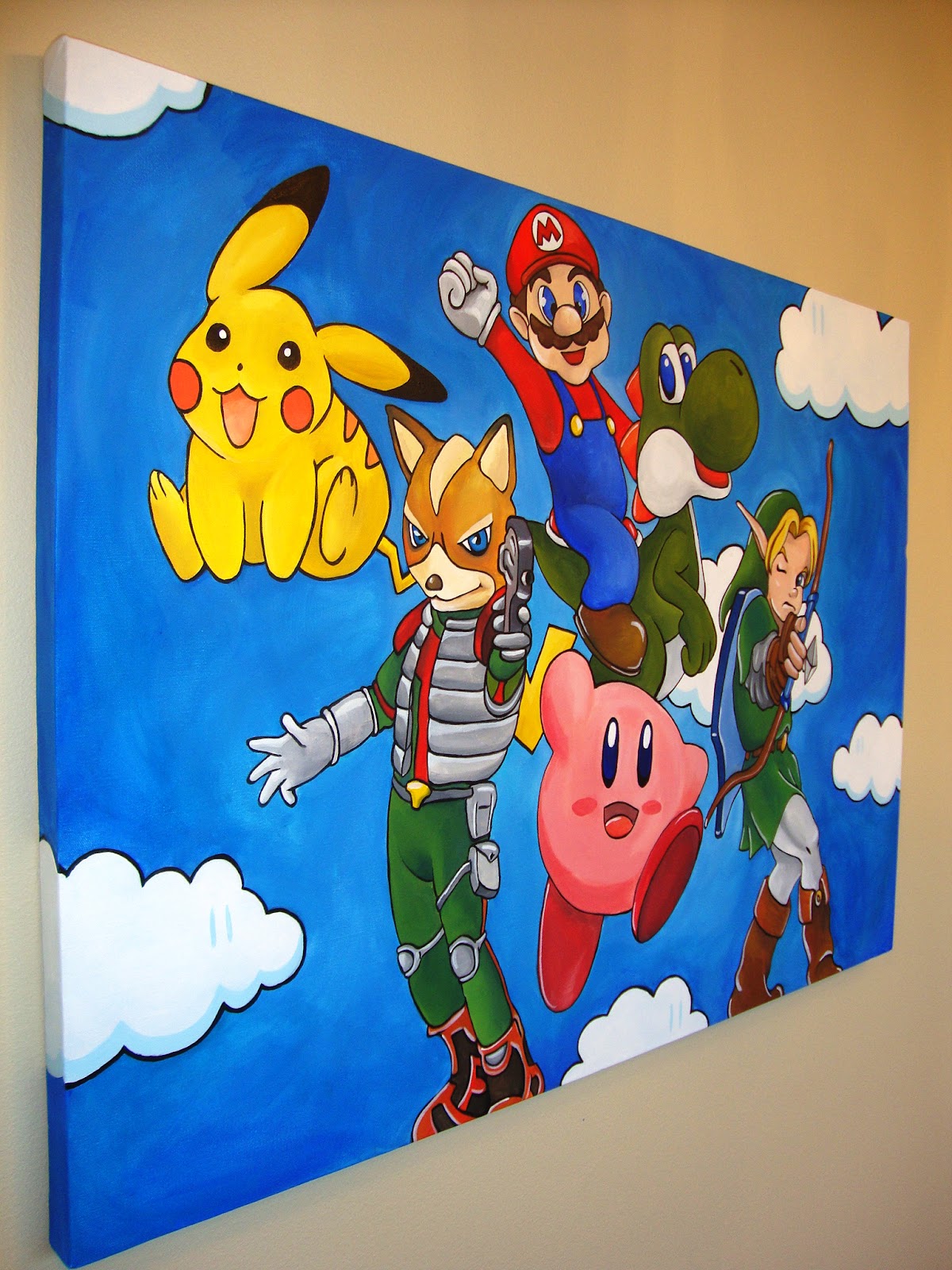 1200x1600 Super Smash Bros Painting Act Ii, Scenes I Iv Maren May Designs - Nintendo Painting