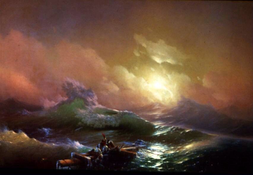 853x589 Ninth Wave Kate Bush - Ninth Wave Painting