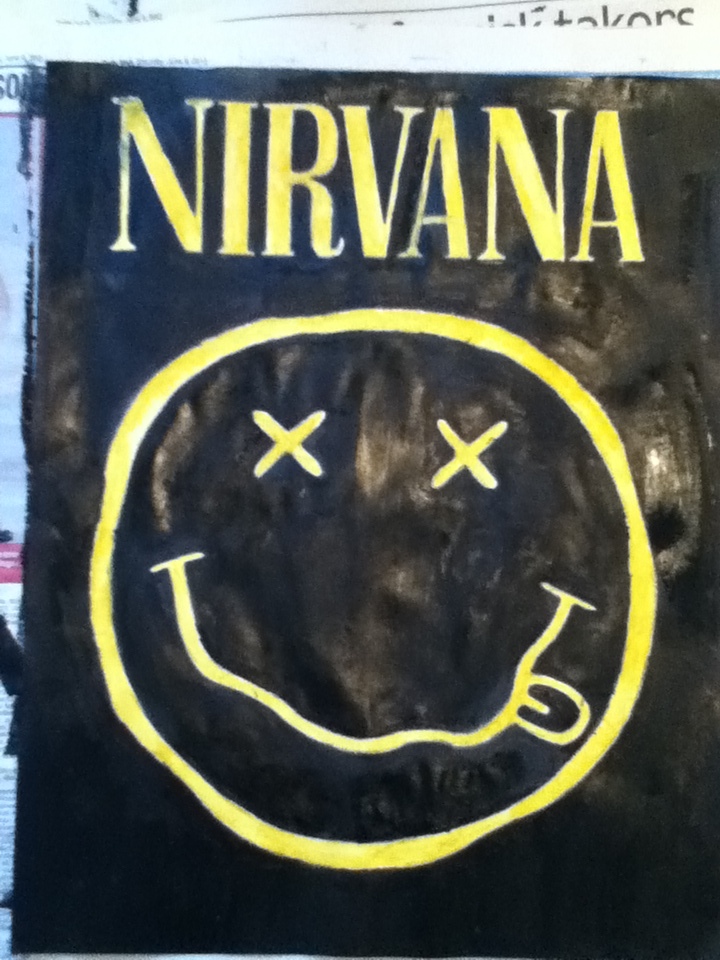 720x960 Nirvana - Nirvana Painting