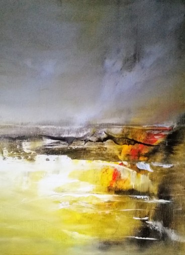 368x508 Nirvana By Dann Aubert, 2018 Painting Artsper (289957) - Nirvana Painting