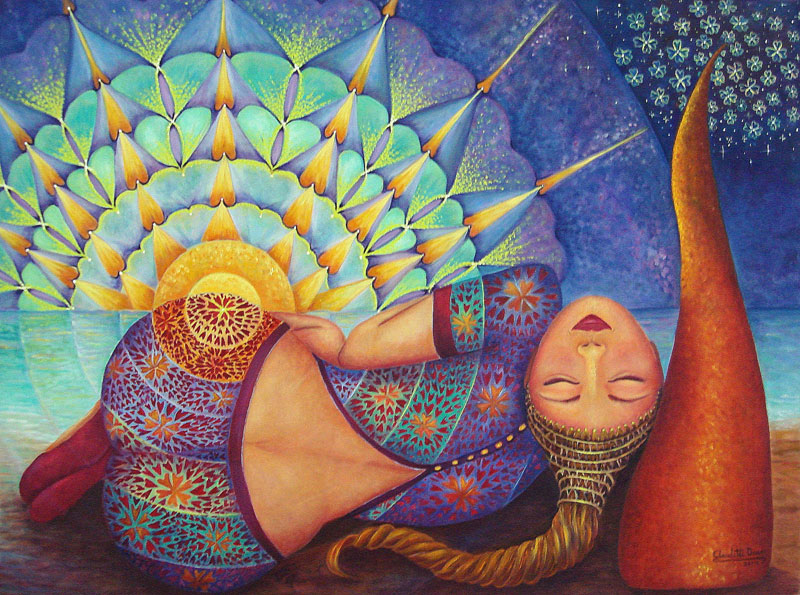 800x595 Claudette Dean - Nirvana Painting