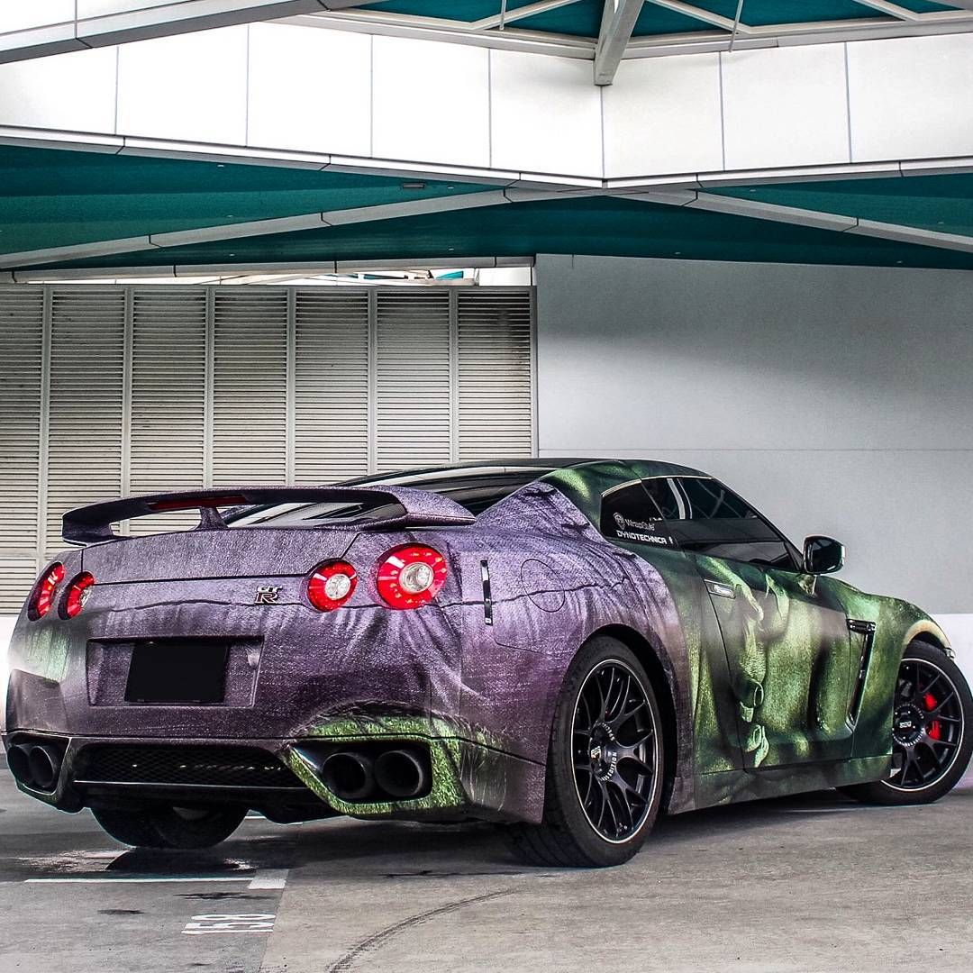 1080x1080 Hulk Gtr Follow @import Madwhips Follow @import Madwhips - Nissan Gtr Painting