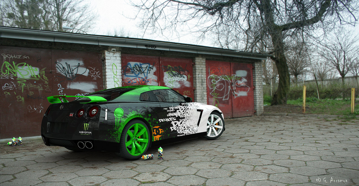 1241x644 Nissan Gtr - Nissan Gtr Painting