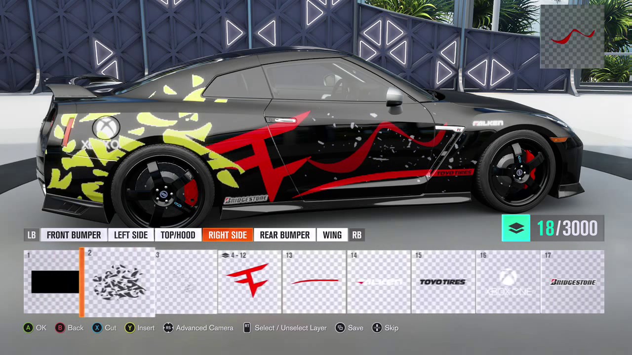 1280x720 Speed Painting (Nissan Gtr) Forza Horizon 3 - Nissan Gtr Painting