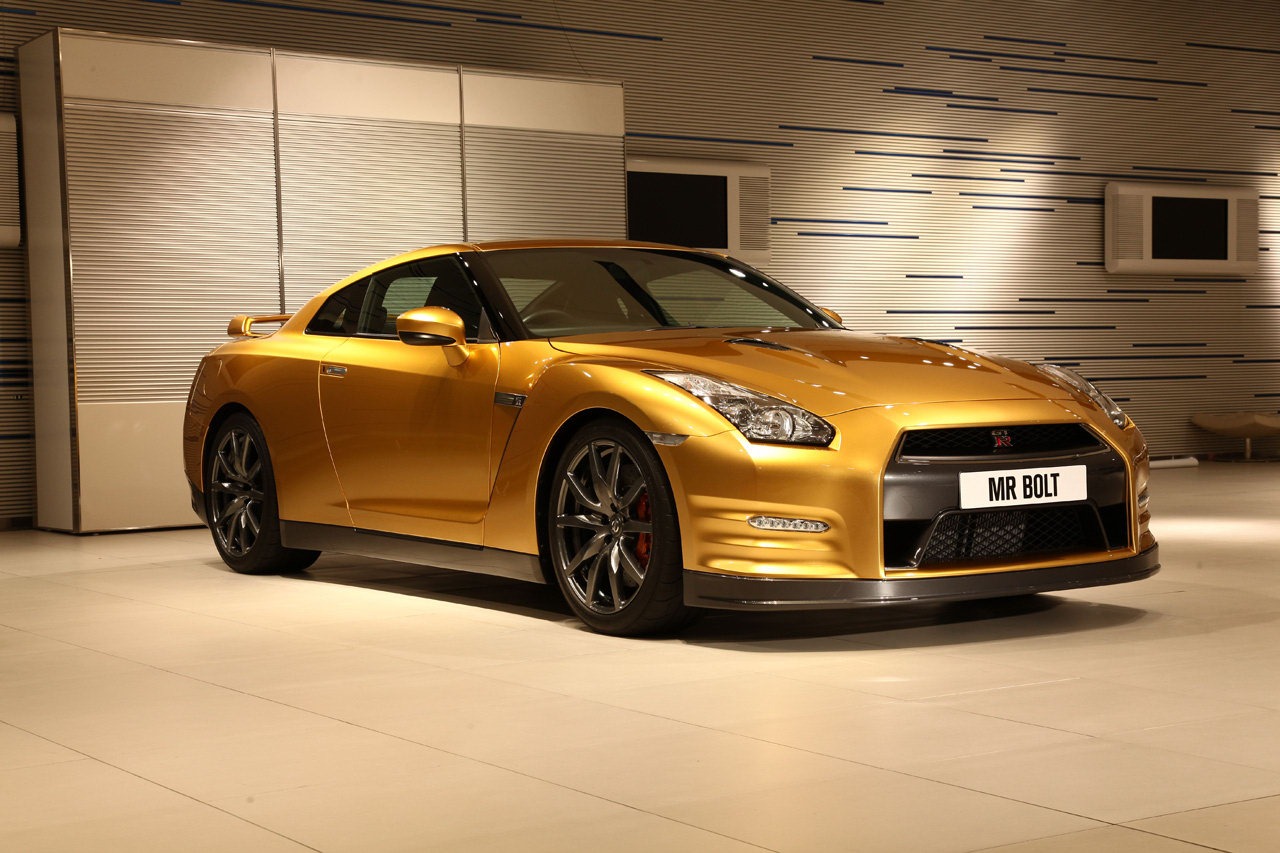 1280x853 Gold Nissan Gt R Mr Bolt Newsautomagz - Nissan Gtr Painting