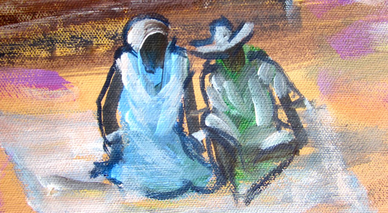 1280x704 Nixon Malamulo My Paintings Create Space For People To Express - Nixon Painting