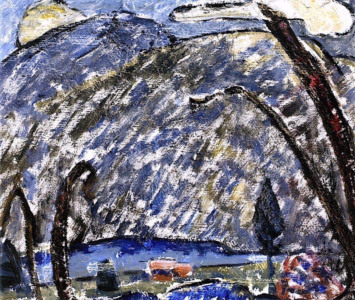 1212x1024 Landscape No. 14 Painting Marsden Hartley Oil Paintings - No Painting