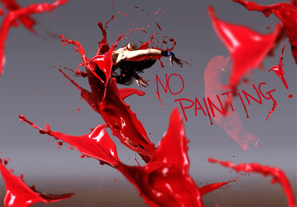 996x695 No Painting By Ergun Karaman - No Painting