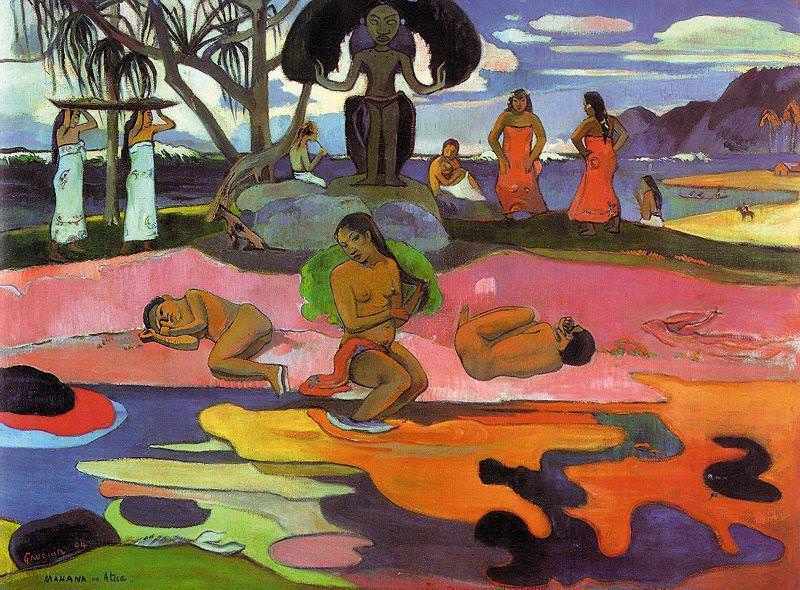 800x590 The Day Of The God, 1894 By Paul Gauguin - No Painting