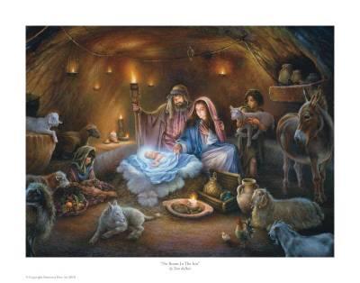 400x314 No Room In The Inn Art Print By Tom Dubois The New - No Room At The Inn Painting