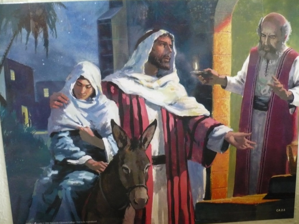 1040x780 No Room - No Room At The Inn Painting
