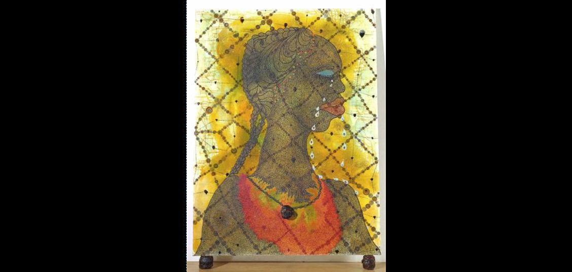 1128x537 Women In Mourning No Woman, No Cry, Ofili, 1998 - No Woman No Cry Painting