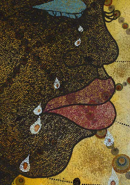 429x611 Zebra Art Art News Paintings Art Exhibition March 2016 - No Woman No Cry Painting