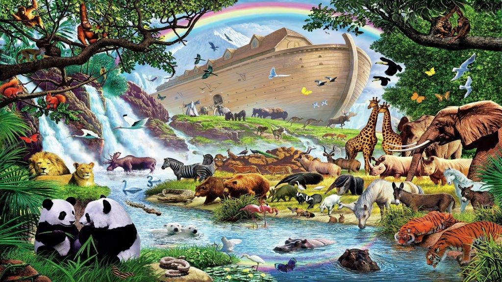 1024x576 True Bible Teaching - Noah From The Bible Painting