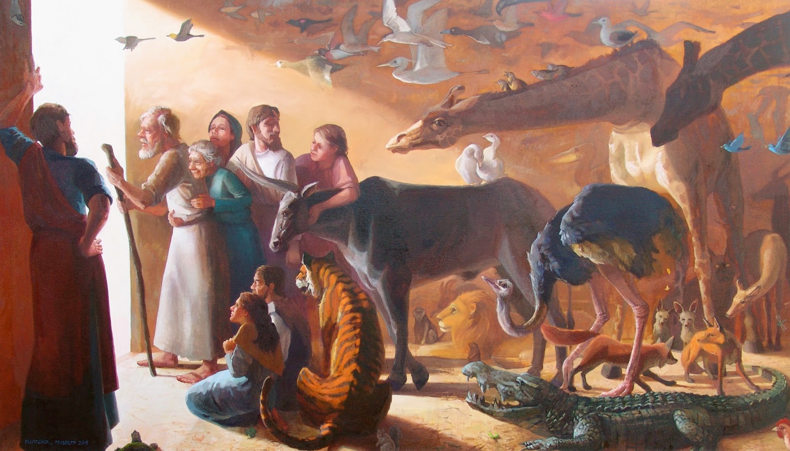 1600x914 Katie Musolff Painting Of Noah By Katie Musolff And Andy Fletcher - Noah Painting