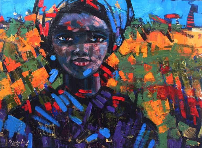 770x564 Saatchi Art Portrait. Noah Painting By Anastasiia Kraineva - Noah Painting