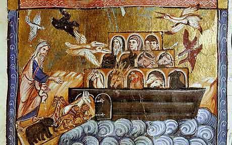 460x288 Noah's Ark Was Circular Raft Made Of Reeds, According To Ancient - Noahs Ark Painting Famous