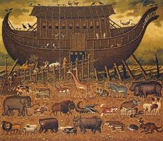 Noahs Ark Painting Famous at PaintingValley.com | Explore collection of ...