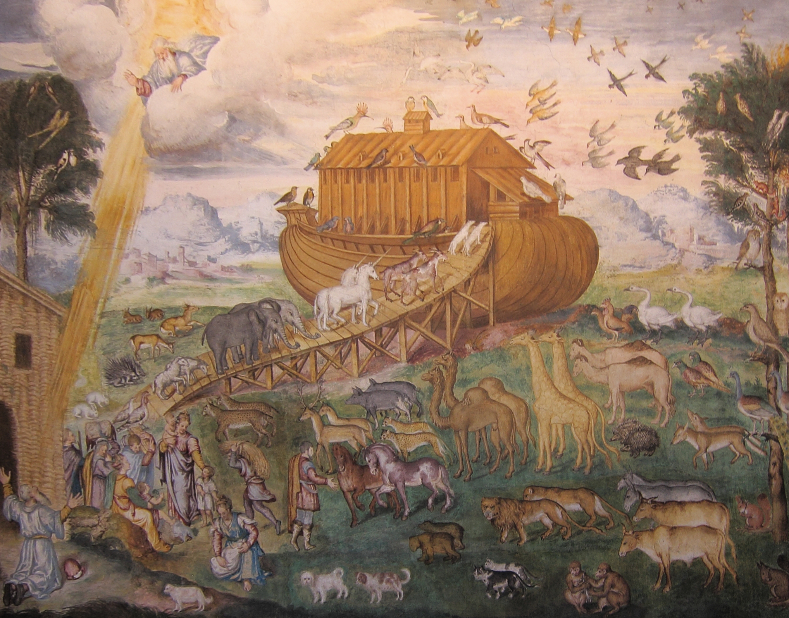 Famous Paintings Of Noah's Ark