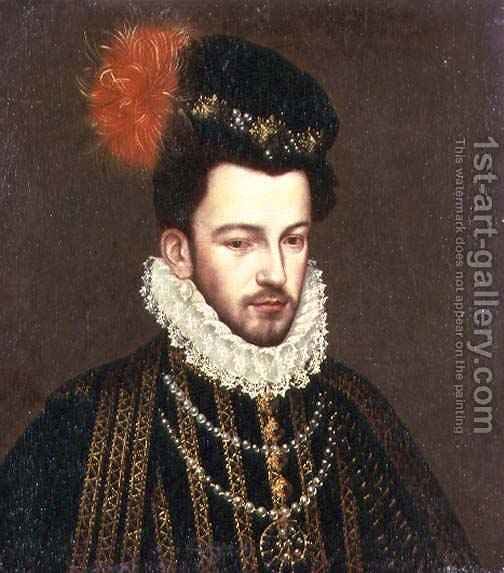 504x573 Portrait Of A Nobleman Bartolomeo Passarotti Reproduction 1st - Nobleman Painting