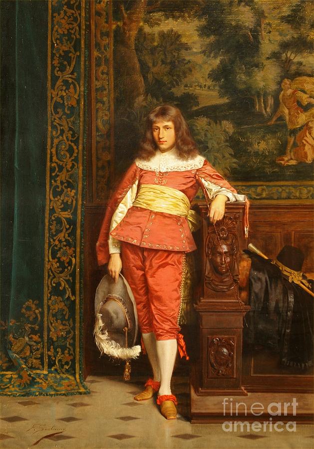 629x900 The Handsome Nobleman Painting By Celestial Images - Nobleman Painting