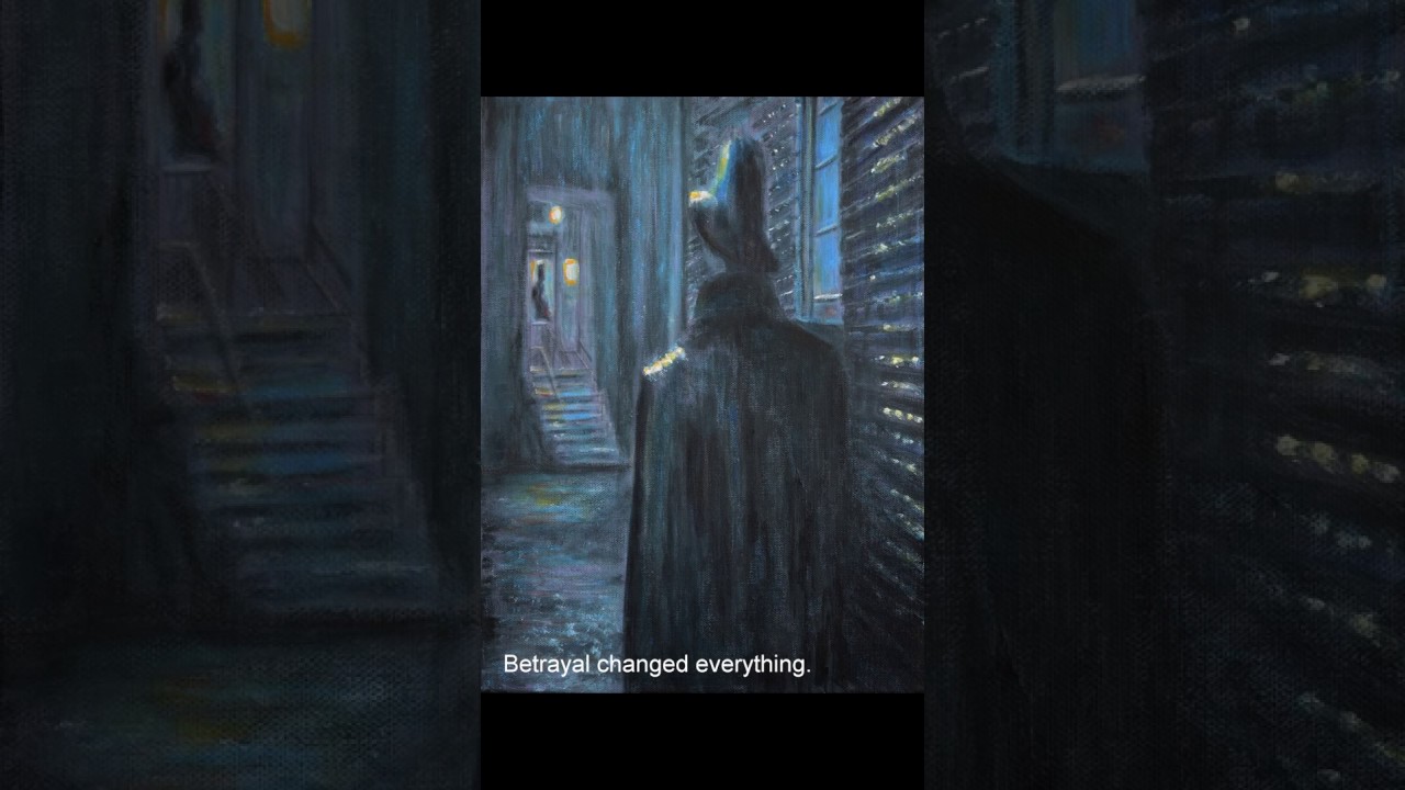 1280x720 Film Noir Painting Narrative - Noir Painting