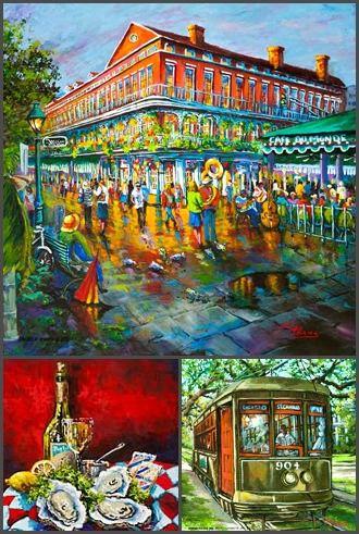330x491 A Guide To New Orleans Arts, Artists And Art Galleries - Nola Painting