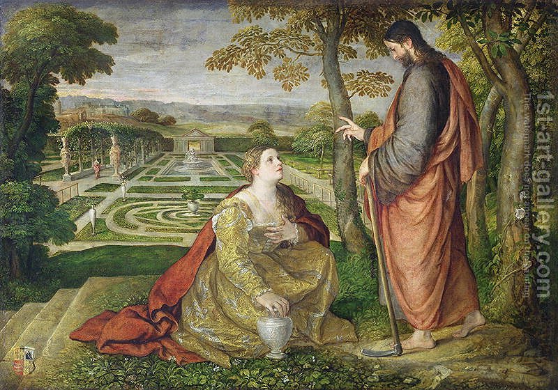 800x560 Noli Me Tangere Lambert Sustris Reproduction 1st Art Gallery - Noli Me Tangere Painting