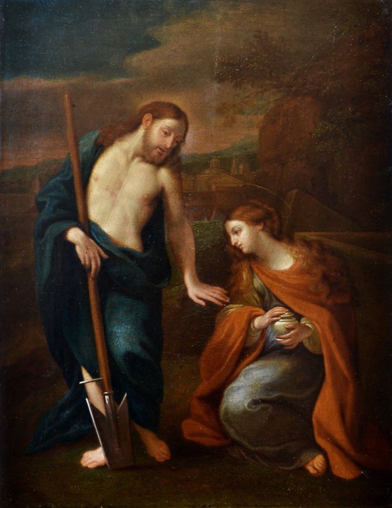 798x1035 Priory Fine Art - Noli Me Tangere Painting