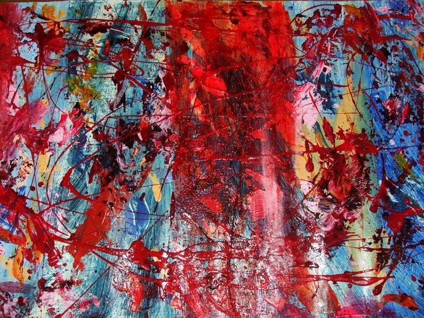 600x450 Non Objective Painting By Elegantflower - Non Objective Painting