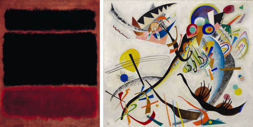 855x430 What Is Non Objective Art Widewalls - Non Objective Painting