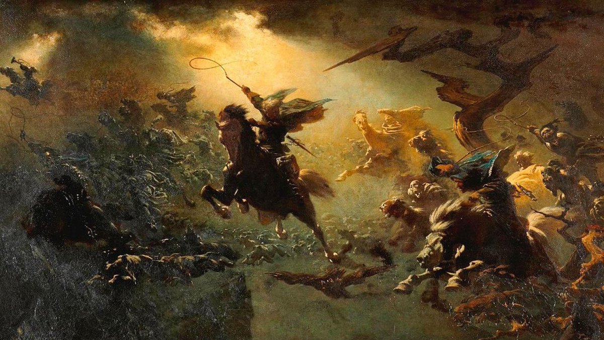 1200x675 Tohad On Twitter If You Search An Epic Mood, You Can Find It - Nordic Painting