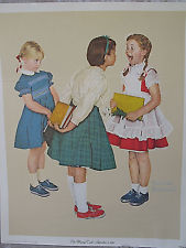 169x225 Norman Rockwell's The Missing Tooth - Norman Rockwell Dentist Painting