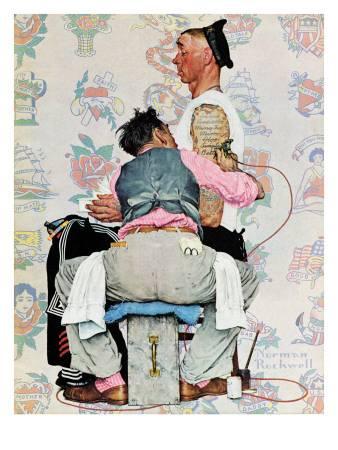 338x450 Beautiful Norman Rockwell Artwork For Sale, Posters And Prints - Norman Rockwell Dentist Painting