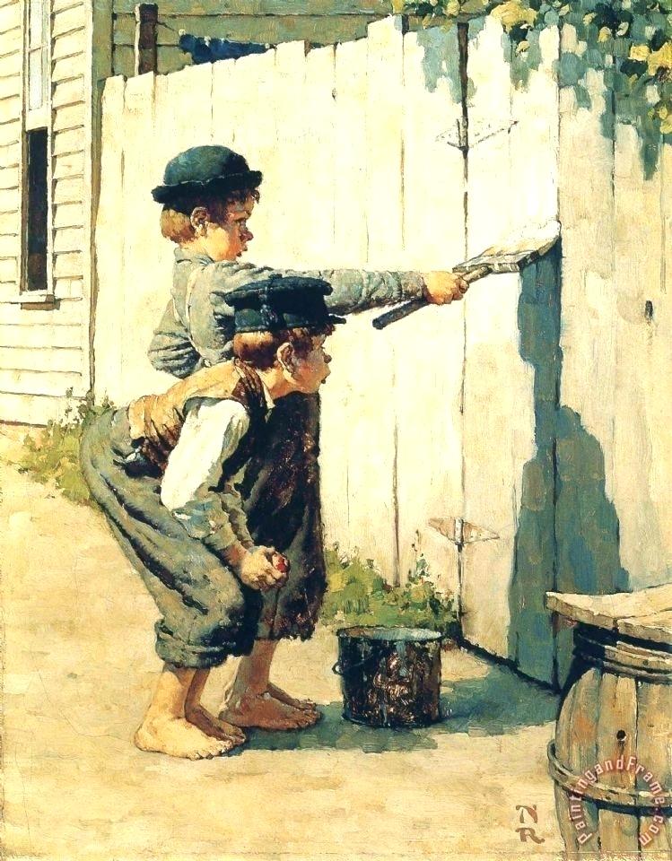 749x960 Norman Rockwell Prints On Canvas Value Posters For Sale At Little - Norman Rockwell Original Painting
