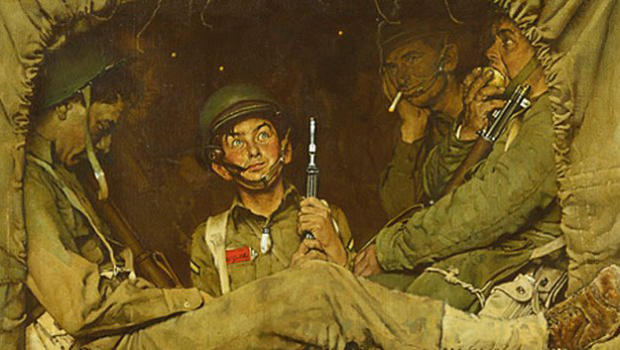620x350 Norman Rockwell Original Found In Massachusetts School - Norman Rockwell Original Painting