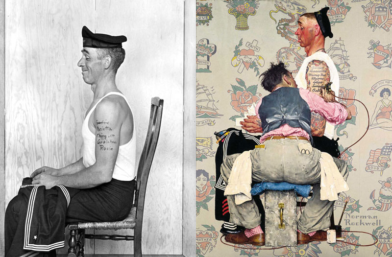 800x525 The Photos That Inspired Norman Rockwell's Paintings - Norman Rockwell Original Painting